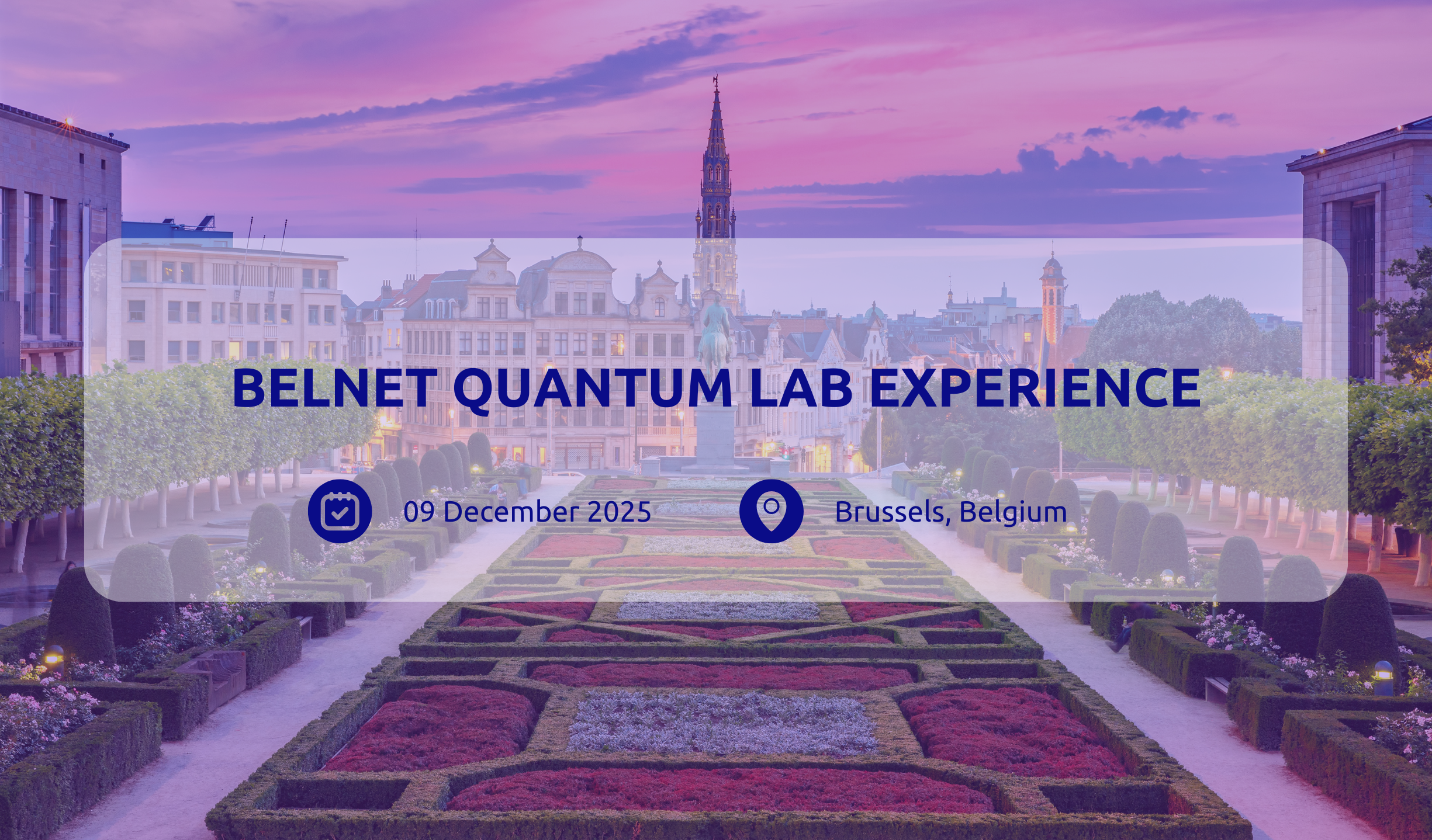 Belnet Quantum Lab Experience 2025 - Website